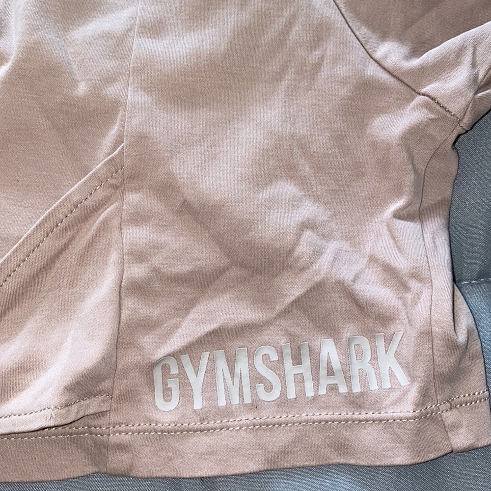 Gymshark Ori Crop Top Taupe Small - Picture 3 of 3